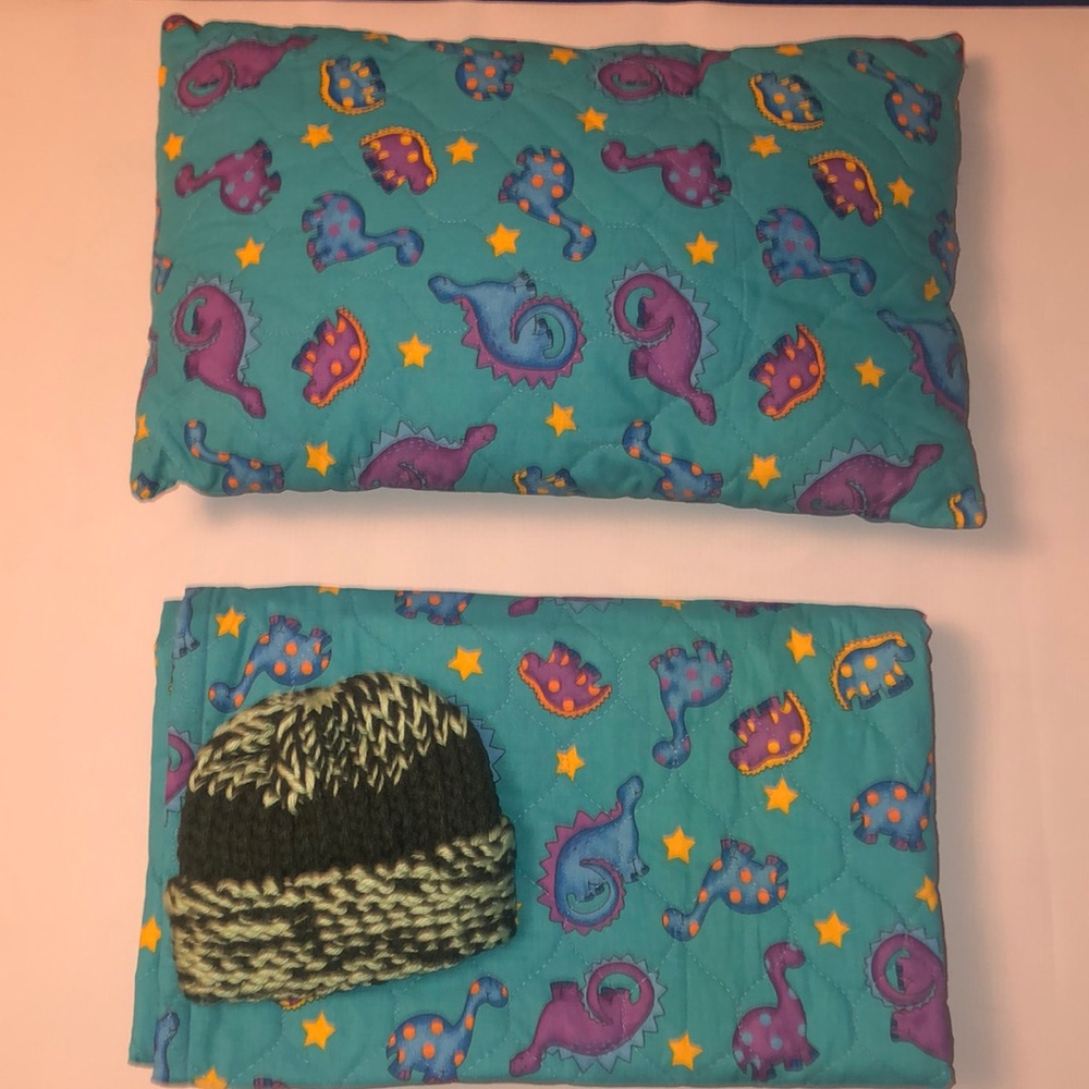 Dinosaur Land Blanket set